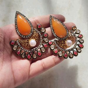 Yellow Traditional Earrings Will Go With Multiple Outfits!