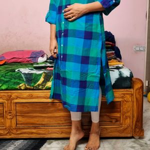 Blue Kurti