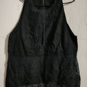 Zara Lace Sleeveless Tops