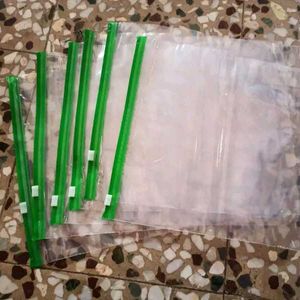 Plastic Zipper Seal Food Storage Bag  20pc