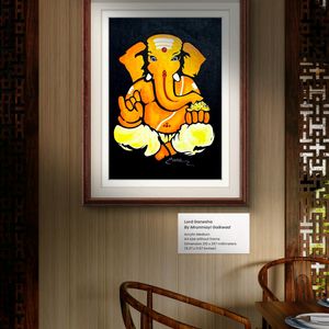 Painting Of Lord Ganesha