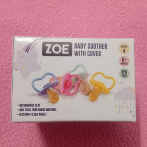 BABY SOOTHER WITH COVER - FIRST CRY