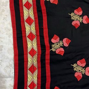 New Black Embroidery Kurta