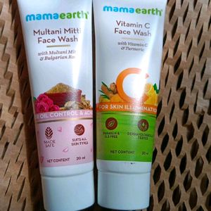 Combo Of 2 Mini Mamaearth Face Wash