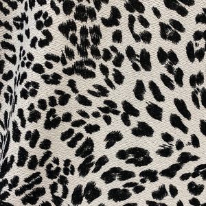 Stretchy Animal Print Mini Dress