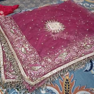 Beautiful Bridal Wedding Dupatta