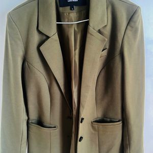 Vero Moda Blazer In Olive Green Colour