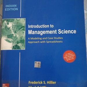 Introduction to Management Science