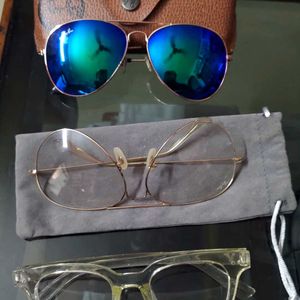 Set Of 3 Ray Ban Spectacles | Sunglasses | Frame