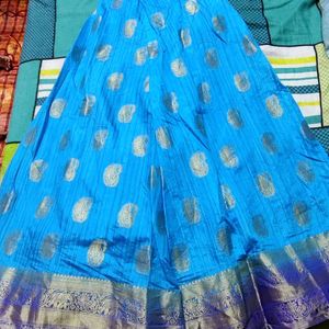 #PriceDrop Lehenga Made From Silk Saree