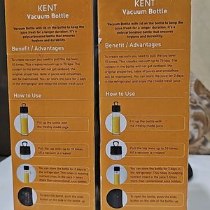 Kent Vaccum Bottle