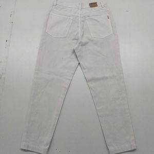 WHITE BAGGY FIT JEANS FOR MEN