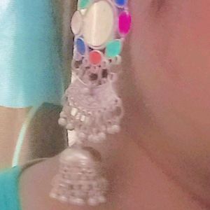 Multicolor jhumka