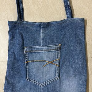 Forca Denim Tote Bag