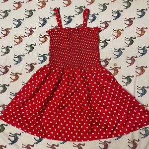 Red Polka Dot Dress