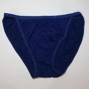 Eve's Beauty Women's Cotton Bikini Panty XXL Blue