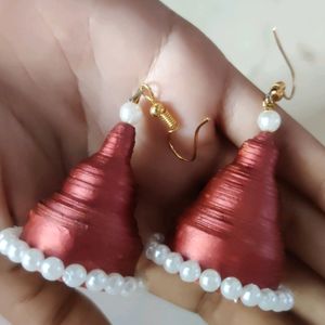 Red Jhumka