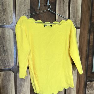 Designer Yellow Top