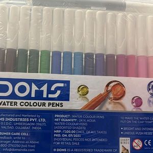 Doms Watercolor Pens