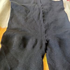 Black Shapewear Pants For Shaping Hips And Legs