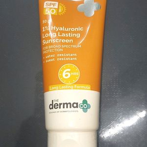 The Derma Co 1% Hyaluronic Sunscreen 50 SPF PA++++