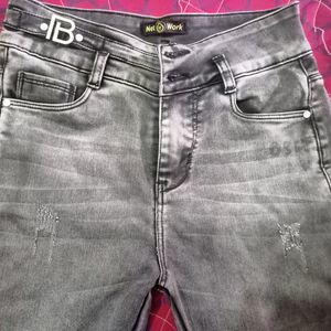 Charcoal Grey Jean