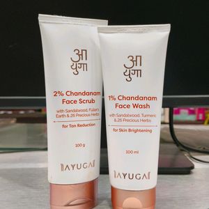 Ayuga Chandanam Face Wash & Scrub