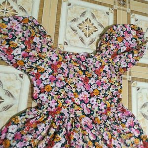 Floral Print Dress