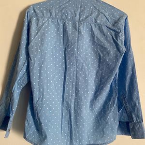 Shirt Printed Blue For Boys