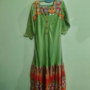 Maxi Green Dress