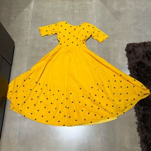 Yellow Flair Dress