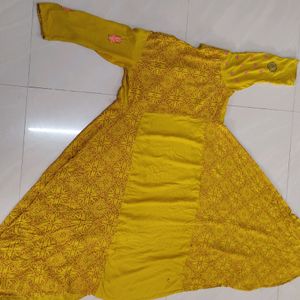 XXL Size Women Shrug....Yellow Colour Daily Wear