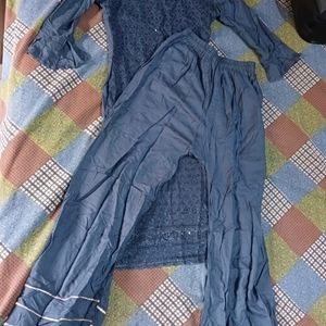 Grey Kurti Set