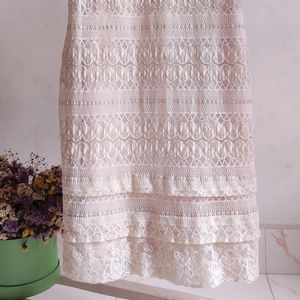 Lace Shift Dress