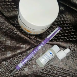 Serum, Kajal And Moisturizer Combo