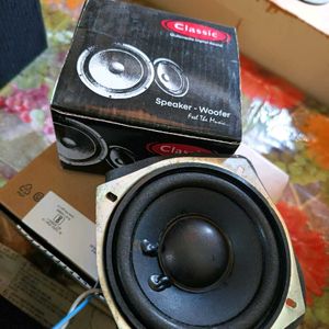 Subwoofer Speaker 4 Inch With Box