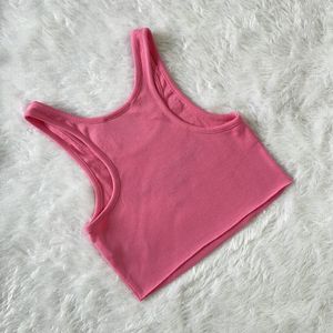 Forever21 Pink Crop Top