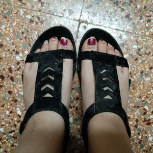 Black Sandals