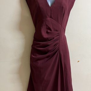 Korean Marron Designer One Piece