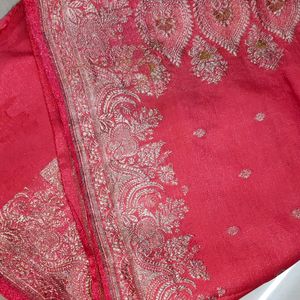 Pure Banarasi Saree With Blouse