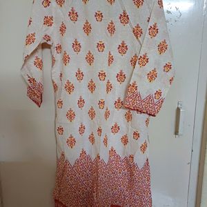 Pleated Waist Kurta