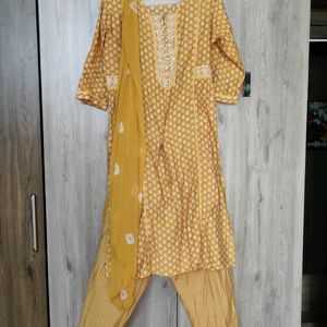 Three Piece Kurta Set