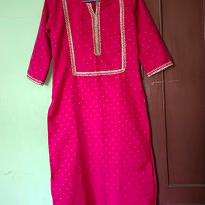 Branded Pure Red Beautiful Kurta Set ♥️♥️♥️