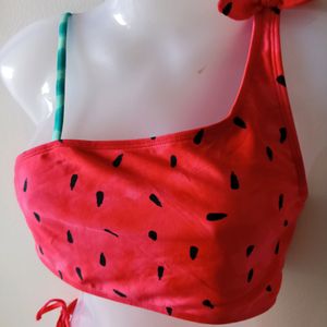 New Cute Watermelon Print Swimwear