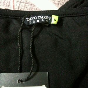 Tokyo talkies black bodycon dress!!