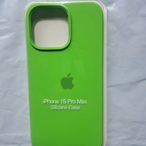 IPhone 15 Promax Backcase Silicone