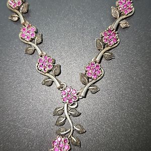 Antique Jewellery (Necklace And Earrings)