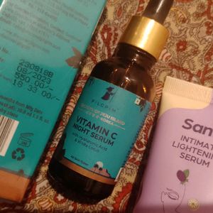 Pilgrim VitC Serum& Sanfe Lightening Serum