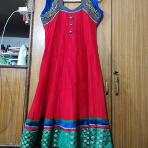 Net Anarkali Frock