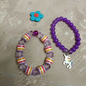 Purple Bracelets Combo Of 2